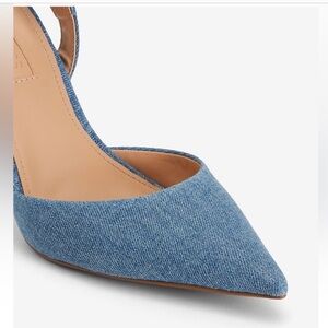 Express Denim Heels size 10